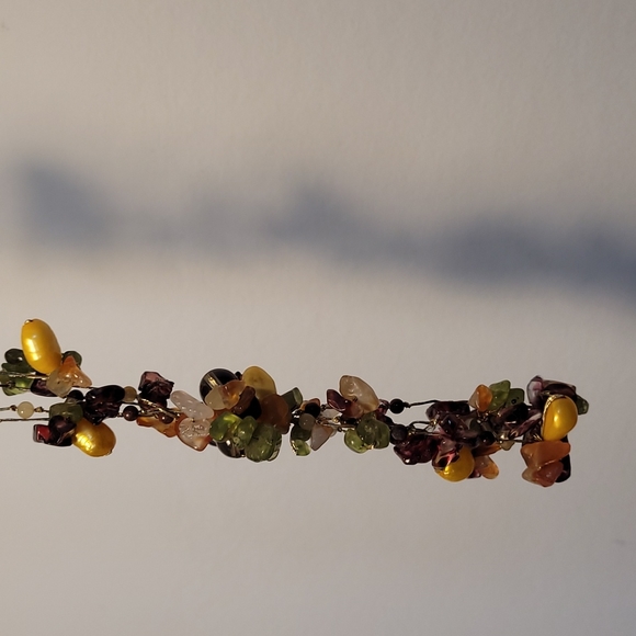 Pia Beaded two strand necklace with knot (with box) - Picture 2 of 6